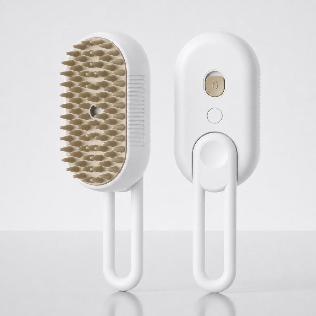 HydraCare® – Brosse douce & vaporisatrice pour chat et chien