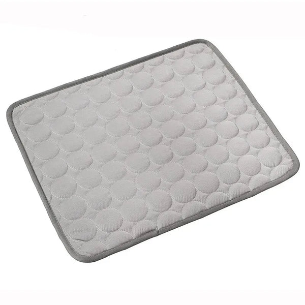 Tapis rafraichissant gris