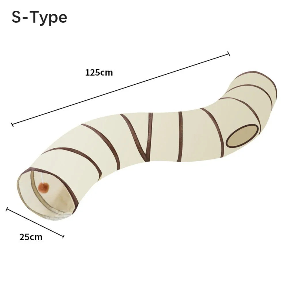 Hydrafun® - Tunnel interactif pliable pour chats