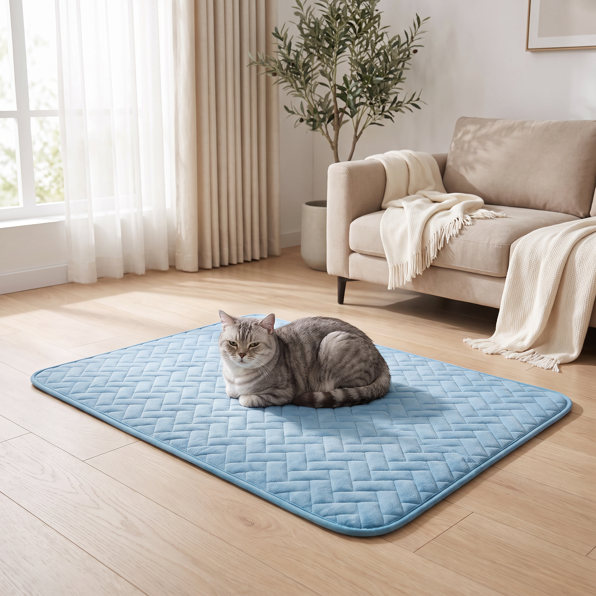 HydraHome® – Tapis Rafraîchissant pour Chat et Chien