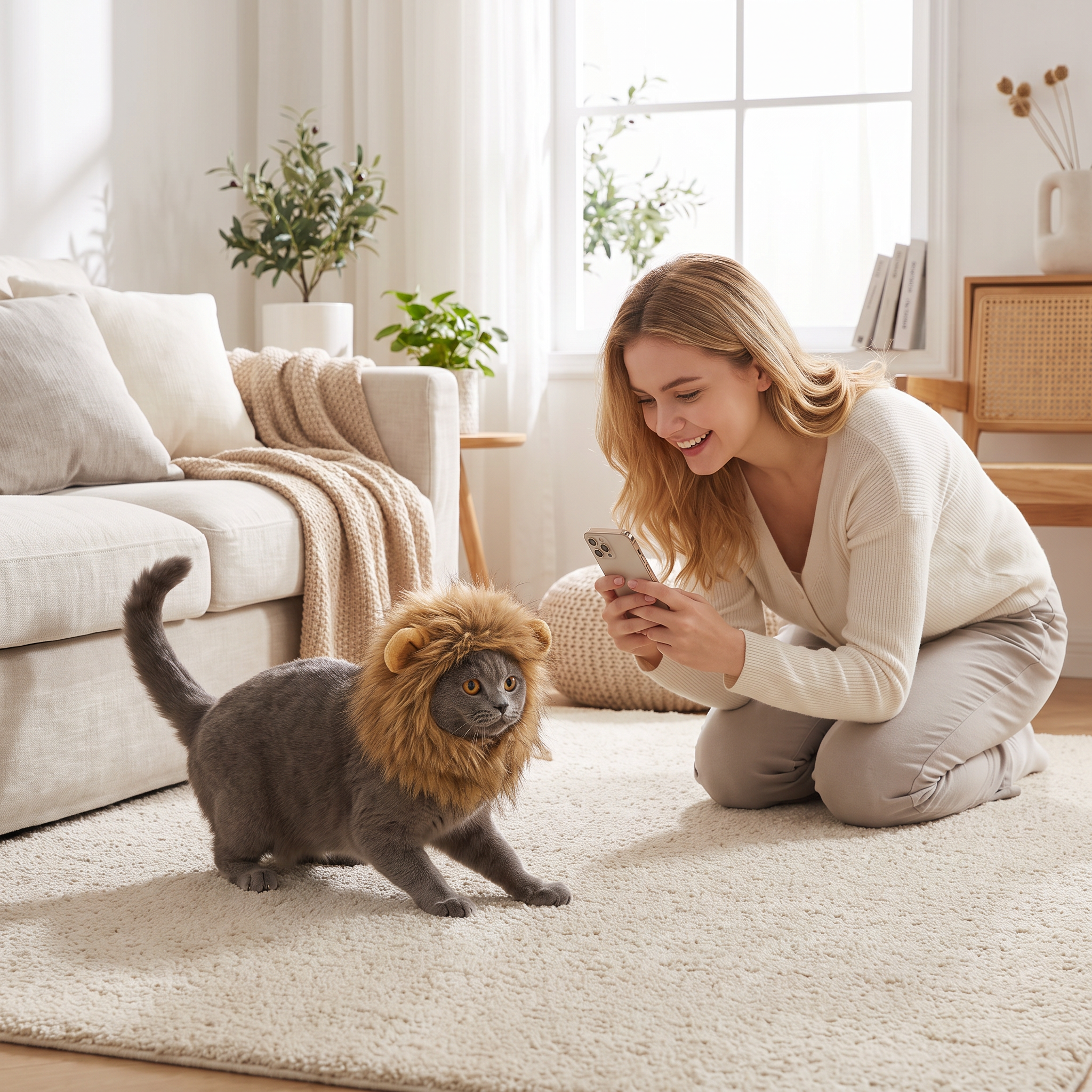 Hydrafun® - Crinière de Lion pour Chats et Chiens